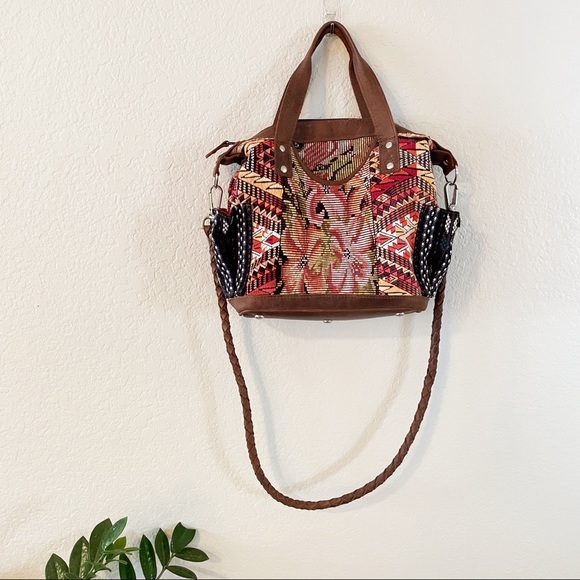 nena & co Handbags - Nena & Co Mini CDB Core Bag Neutral Floral